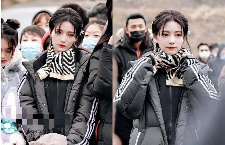 the9许佳琪新剧路透照流出,无美颜滤镜下的颜值如何?