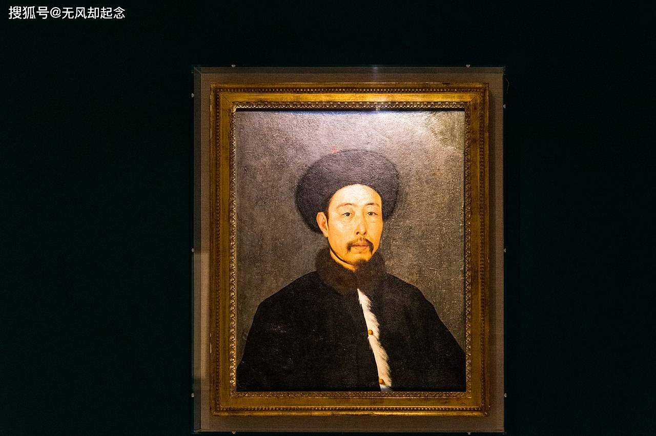 意大利画师偷偷画下乾隆真容,网友:原来长这样,和一个明星很像_形象