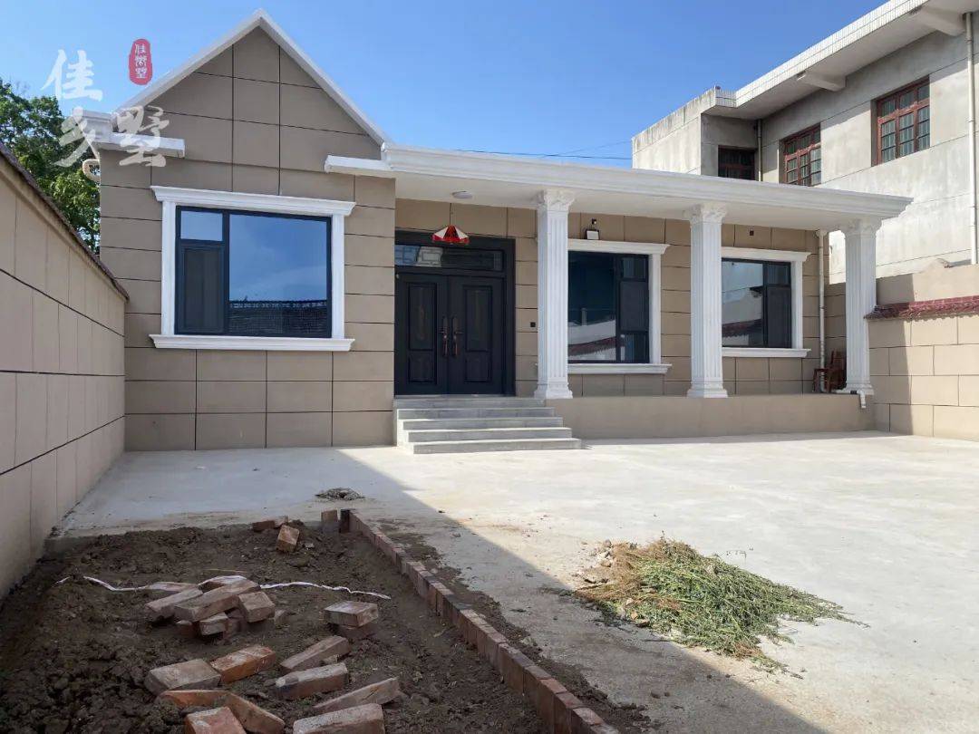 乡村别墅|一层别墅,简单漂亮造价低,非常适合轻松养老