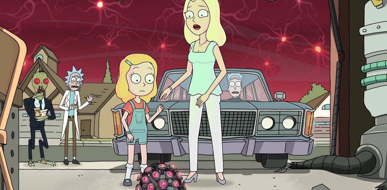 他口口声声说自己不爱任何人,但他很在乎自己的女儿贝丝,很爱孙子莫蒂