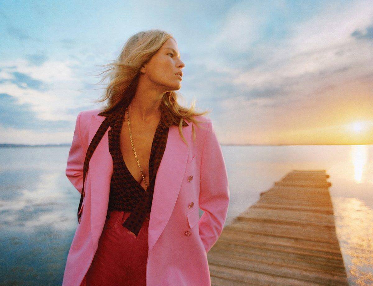 国外超模安娜·埃沃斯 ( anna ewers )拍摄的时尚杂志_prada_顶级模特