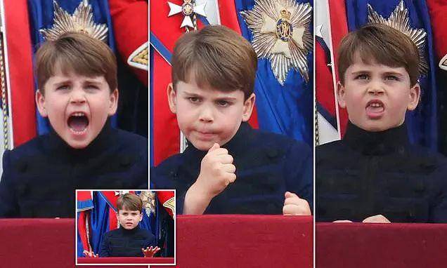 prince louis arthur charles of cambridge 因表情包再次亮相