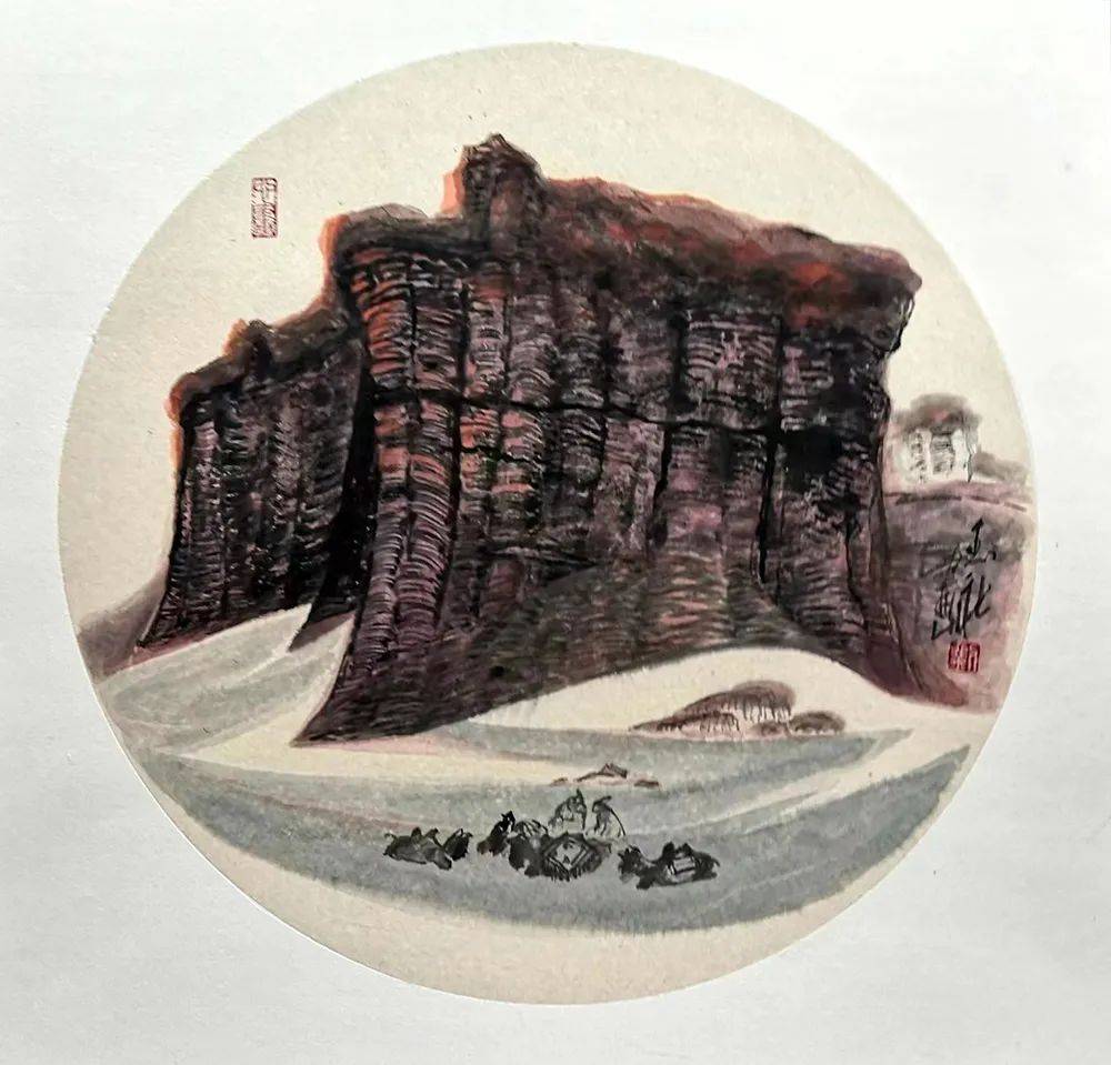 【北京墨真书画院】特别推荐当代国画家--刘玉社骋怀大海道作品赏析