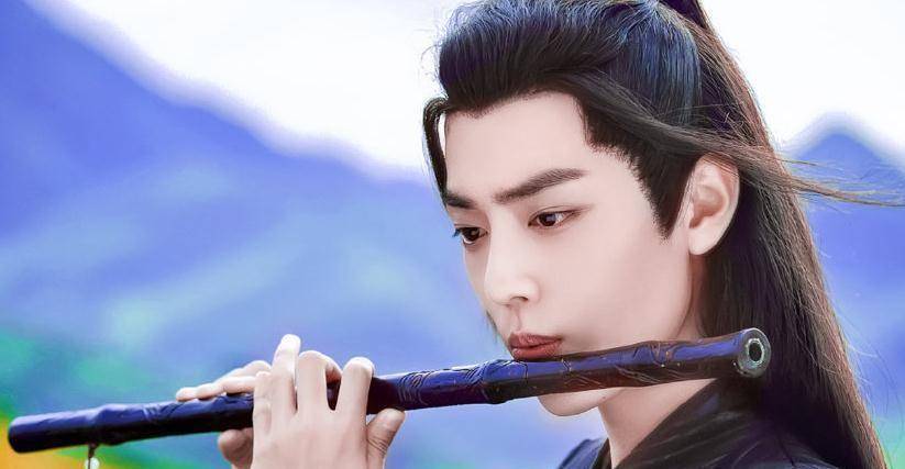 陈情令海外版:魏婴用避尘捅蓝湛,蓝湛嘟嘴装痛,戏外也要被调戏_魏无羡