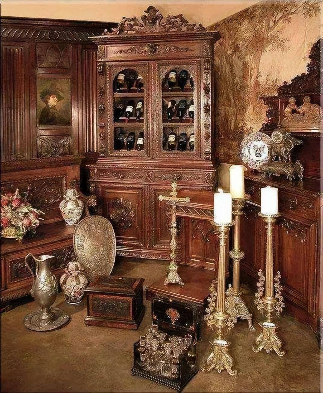 浅析欧洲文艺复兴式家具设计_装饰性_风格_雕刻