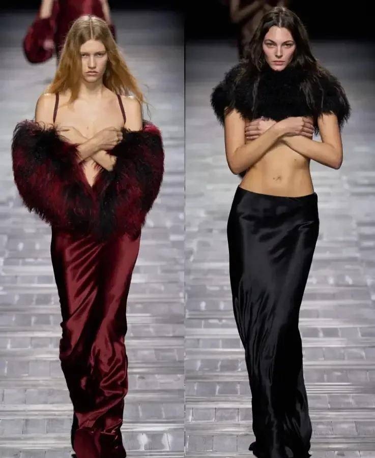巴黎时装周国际超模齐秀“上衣消失”，这真的很美吗？