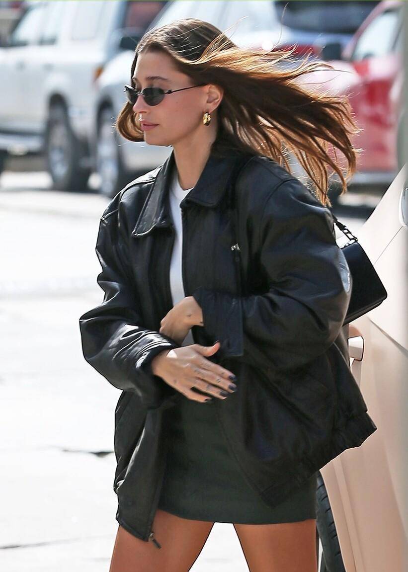 海莉-比伯的穿衣技巧真的很难!