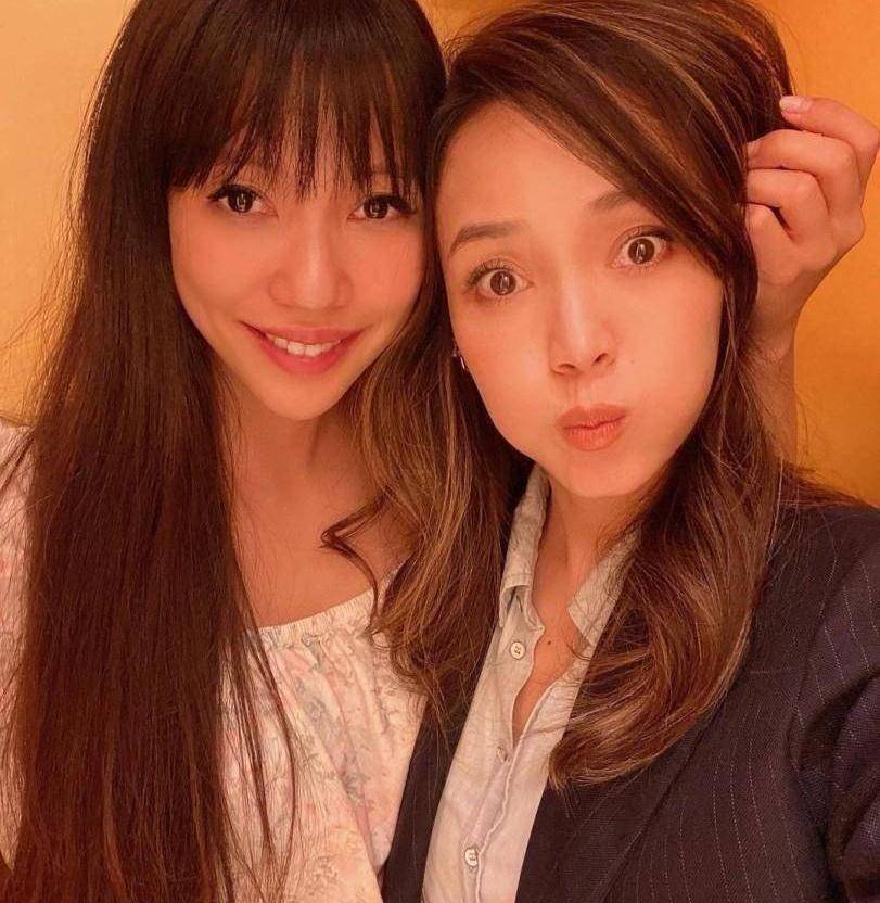 侯佩岑,关颖和王力宏,林志颖以及陶喆等老婆聚会,网友称伪名媛_陈若仪