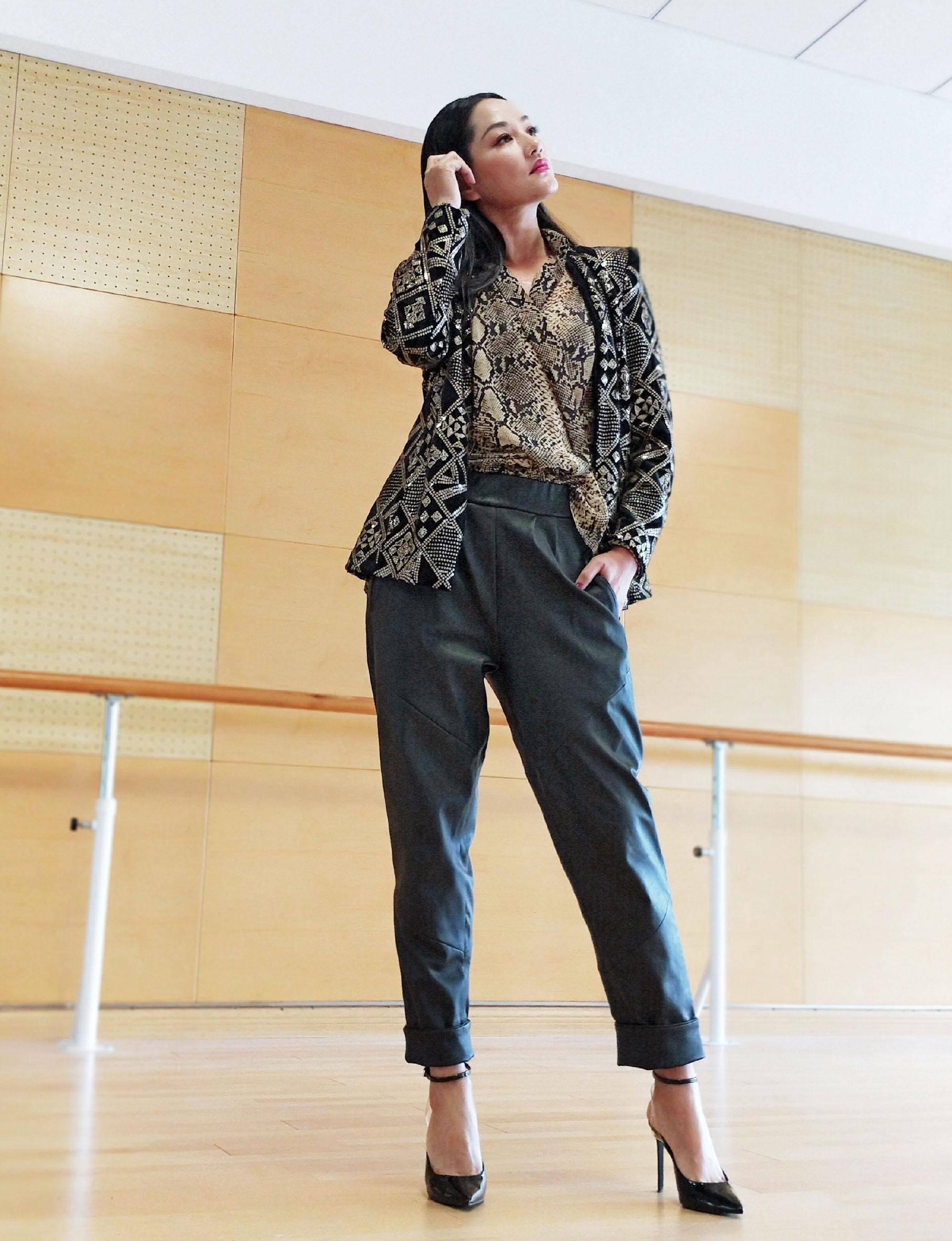 初代超模瞿颖,可是极度另类,身材发福走样,如今却逆袭成功_女神_时尚