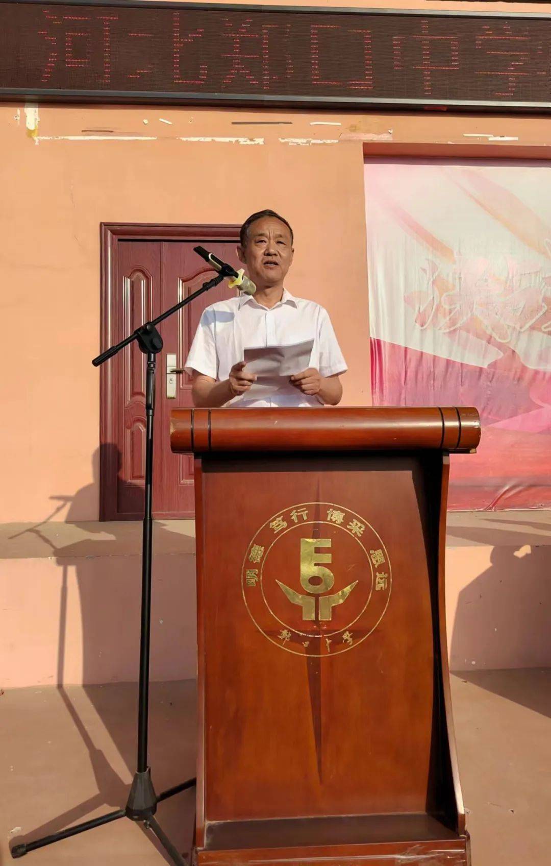 衡水市郑口中学举行2023届高考动员暨毕业典礼_祝福_高三_学子