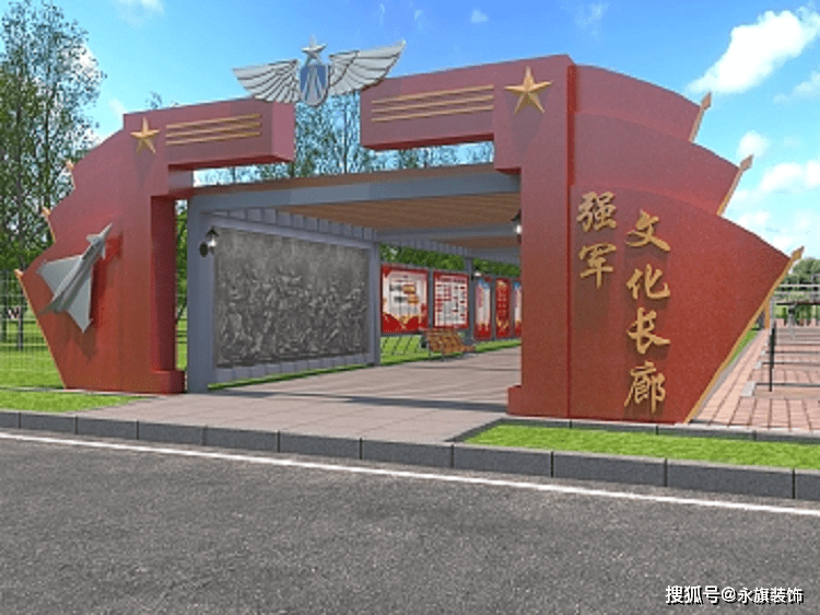 河南军史长廊设计-要考虑空间布局及陈设_色彩_建设_部队