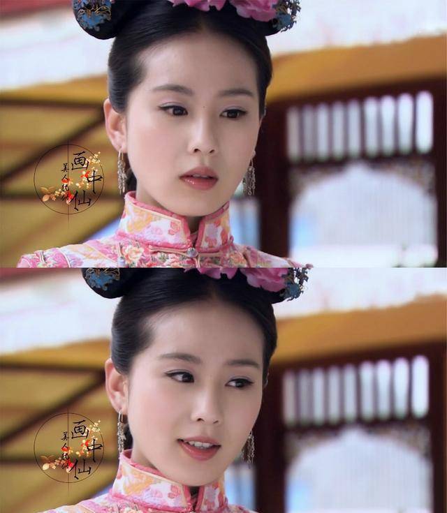 刘诗诗的清宫扮相美得让人惊叹,就算换来王艳也美得毫不逊色_气质