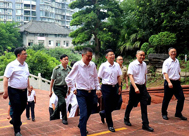 四川省退役军人事务厅厅长鞠波一行赴泸州市叙永县调研_革命_烈士陵园