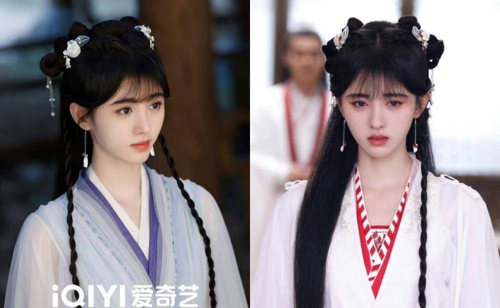 当年鞠婧祎披著一头乌黑长发,妆容清淡,身材纤瘦的她穿著比基尼与团员