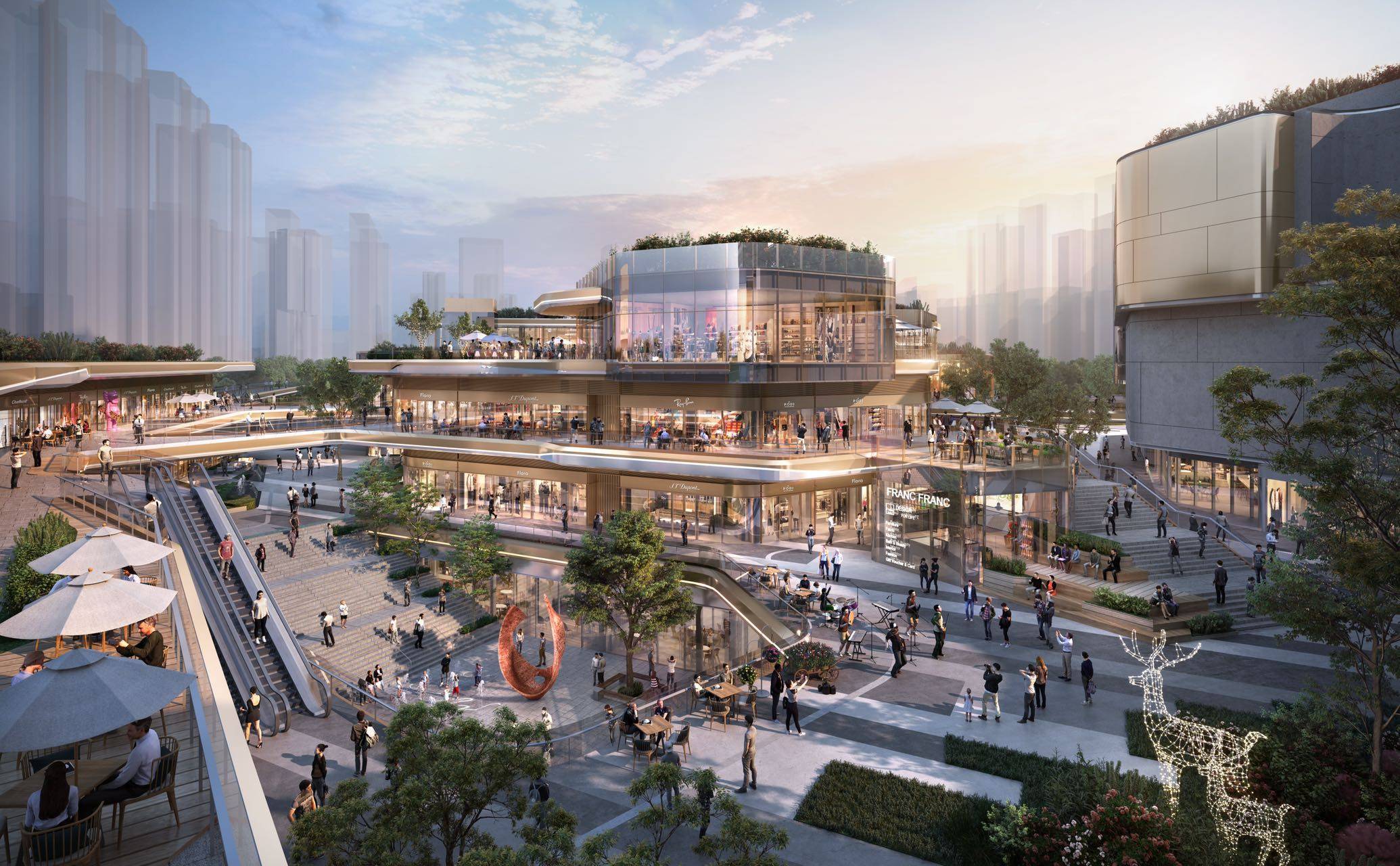 温江全业态商铺-【旭辉中心】2023 最新房价 户型图 楼盘详情 售楼部