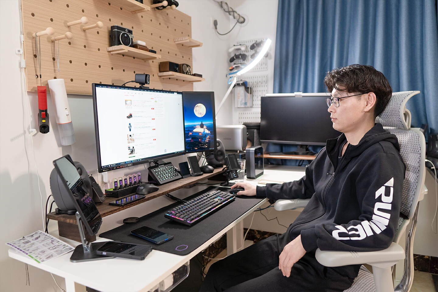 人体工学椅天花板,保友金豪e 2代体验分享_调节_坐垫_部分