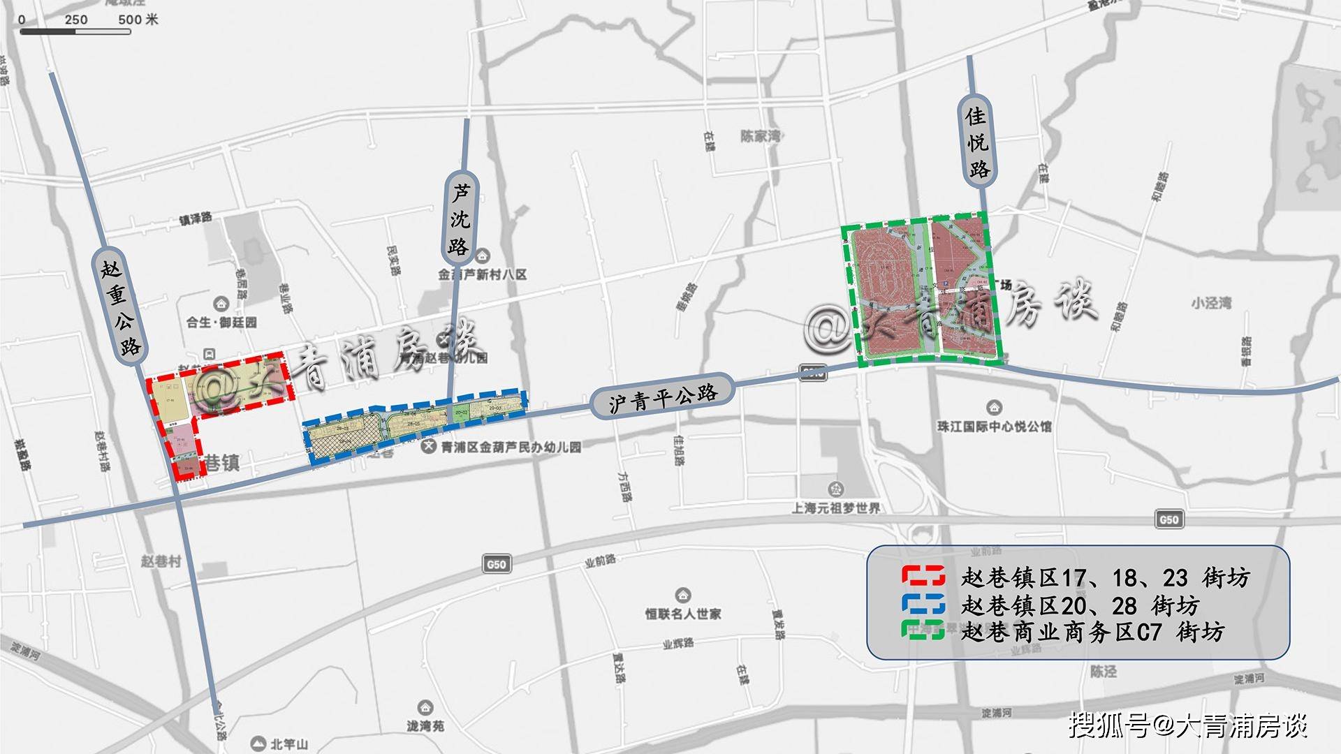 赵巷镇地图图片高清图片