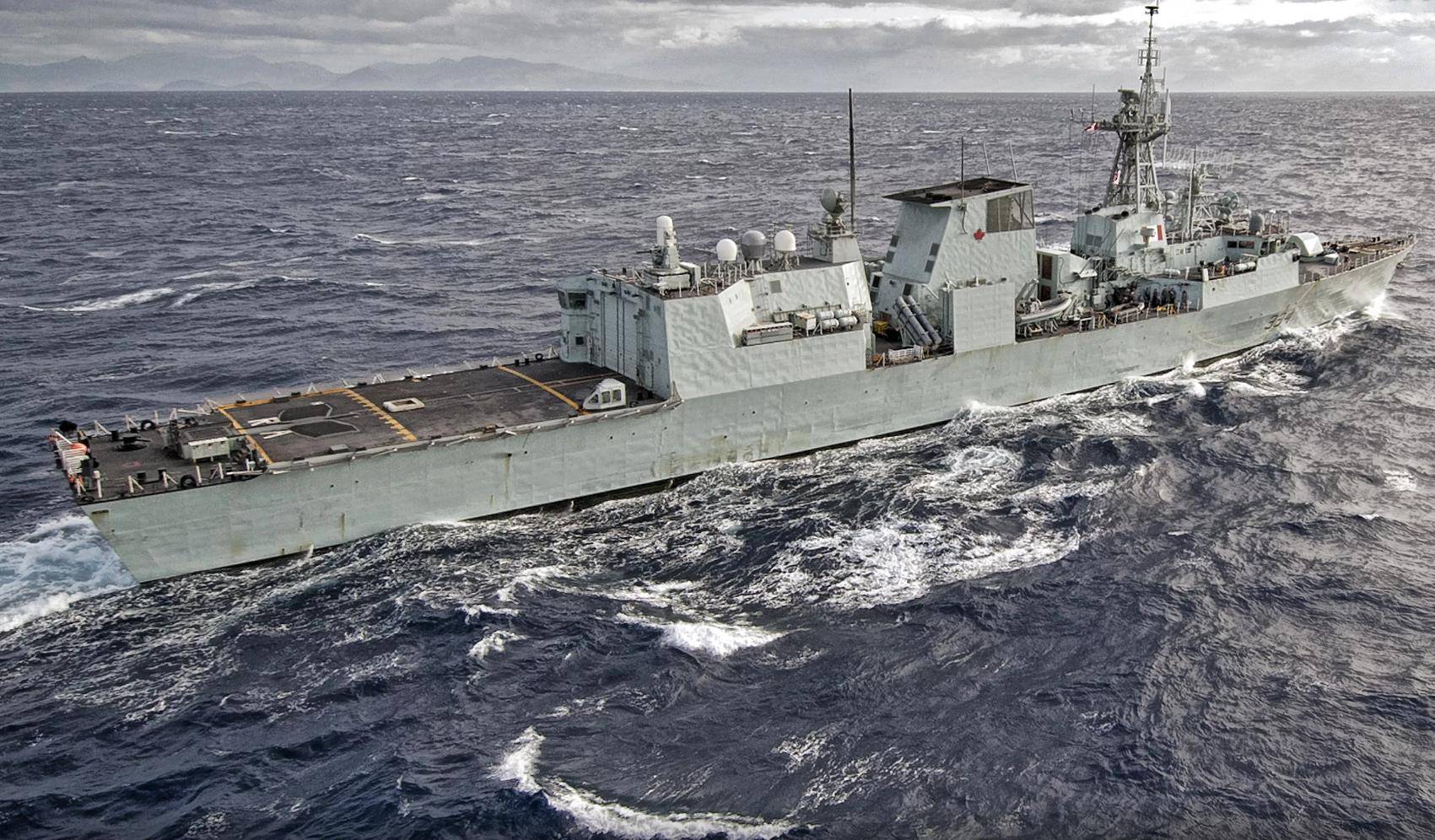 哈利法克斯级护卫舰，加拿大海军的主力，整体战力一般般！