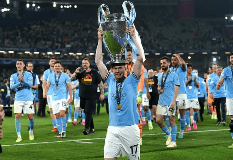 德布劳内自曝伤退原因,脚筋断裂恐疗伤_比赛_曼城_欧冠决赛