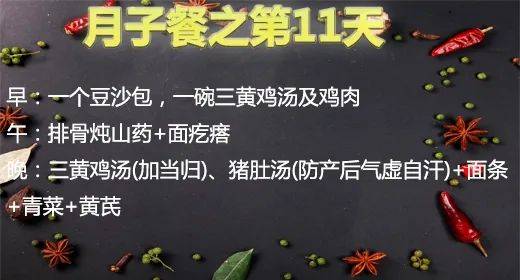 产后30天月子食谱分享给大家！快点赞收藏吧！-坐了三十天月子后饮食