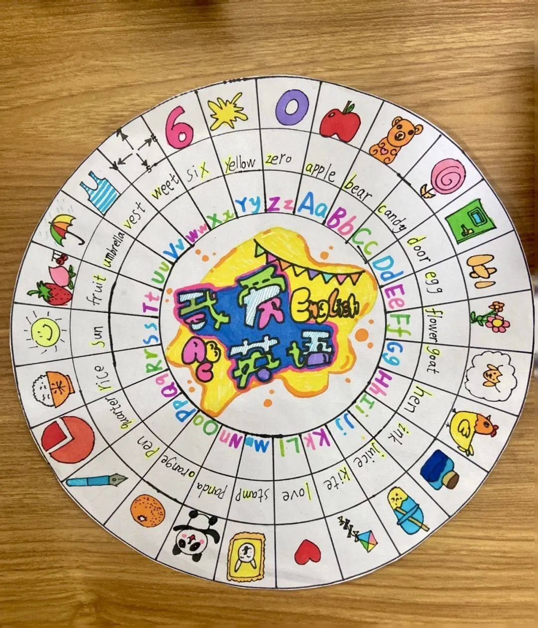 colorful english, wonderful world!