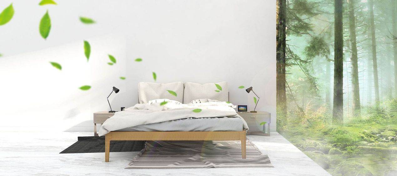 参照森林氧吧清新空气质量标准,打造清新自然健康呼吸的室内负离