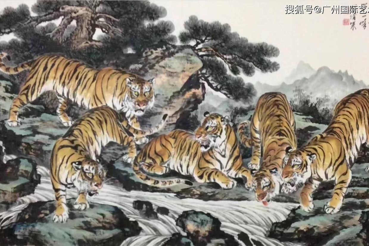 艺术评论| 蛰卧山林呈大勇——赵绪策的画虎艺术_搜狐网