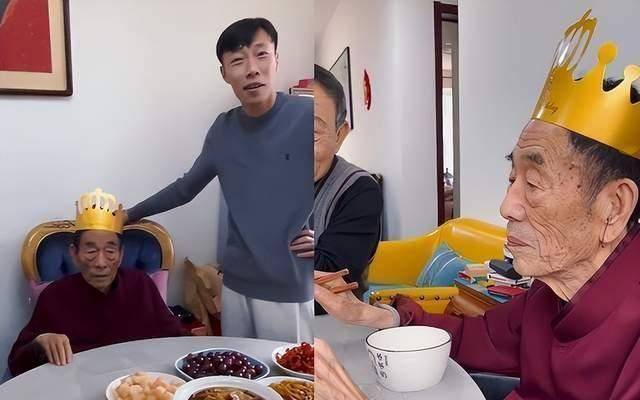 杨少华儿子发布视频,父子俩一起向考生致以祝福,网友:祝愿长寿_杨议