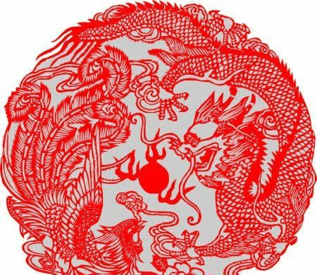 汉族乃至中华民族都是以"龙凤图腾"为标志.