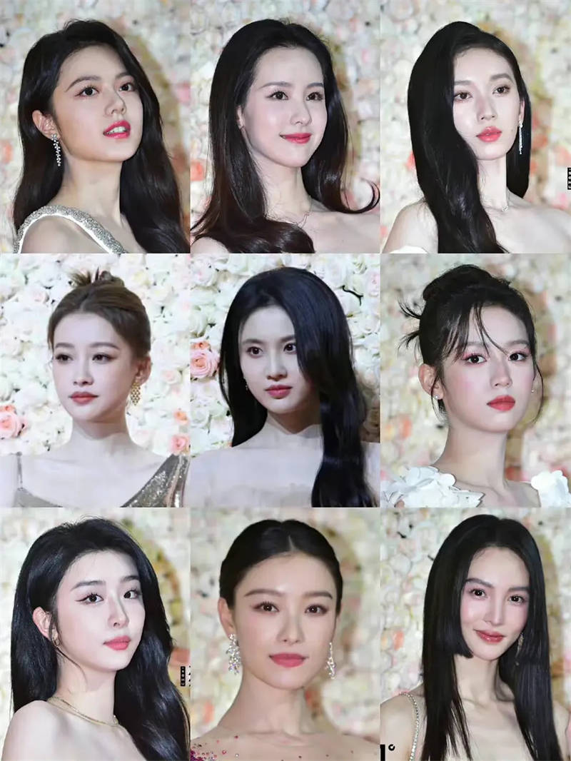 品牌活动女星造型同台对比,倪妮毫无疑问又是c位!_差别_礼服_不知道