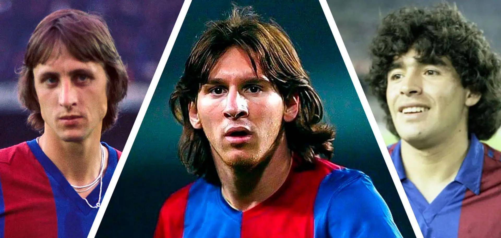 克鲁伊维特:梅西是超越马拉多纳贝利和克鲁伊夫的最大足球明星_阿根廷