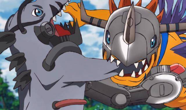 数码宝贝:新版机械暴龙兽真实身高被槽究极体战暴浓缩了精华_进化