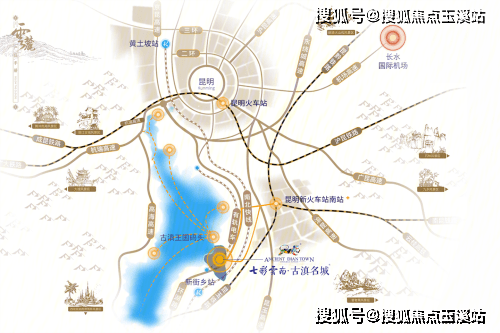 从昆明主城区自驾可沿环湖路直达,公共交通k31路,k38路,942路公交车可