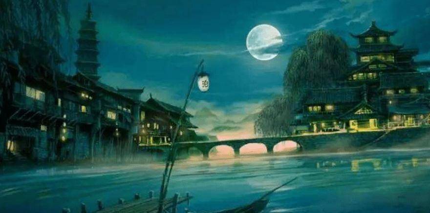原创            《枫桥夜泊》500多年无人模仿，元代小诗人写首诗叫板，一诗成名-《枫桥夜泊》!
