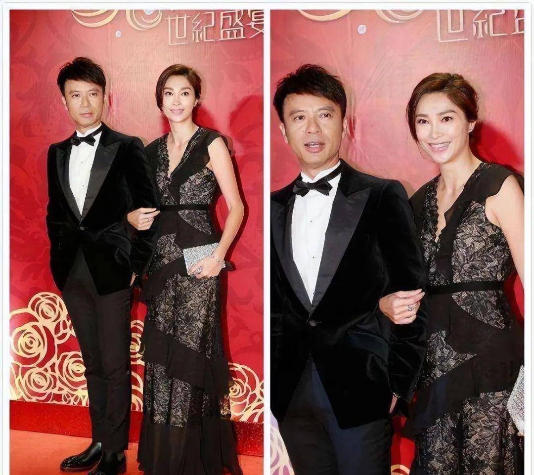 李克勤与妻子罕见同框!
