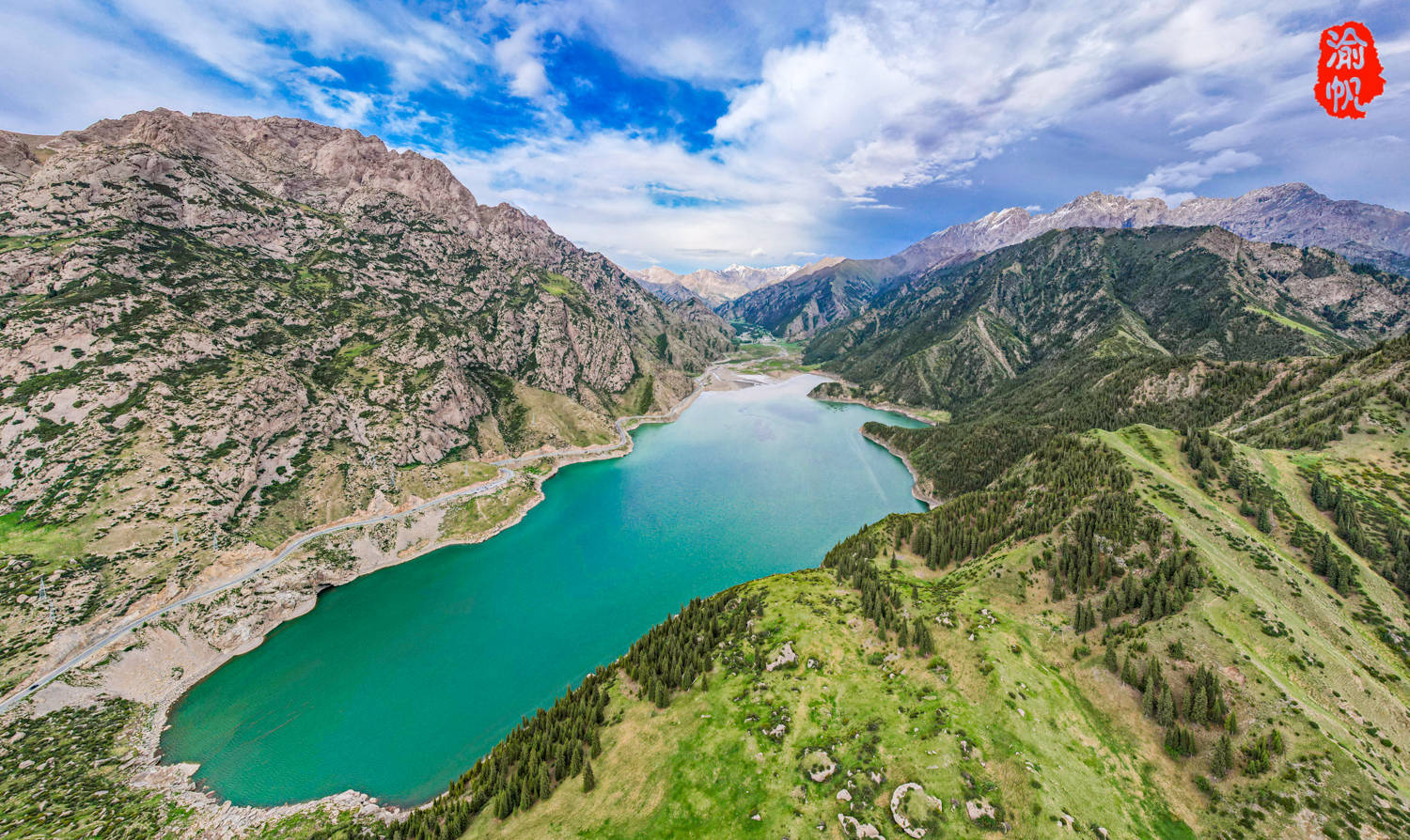大小龙池,独库公路南线上的两颗璀璨明珠,据说是西王母的夏宫_库车