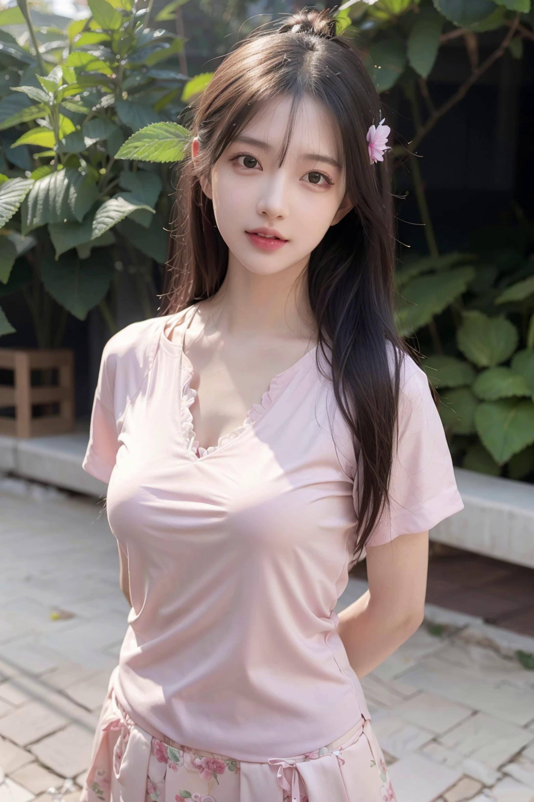 小虎牙甜美仙女她的可爱笑容照亮了我的世界!_女孩子_看法_挑战