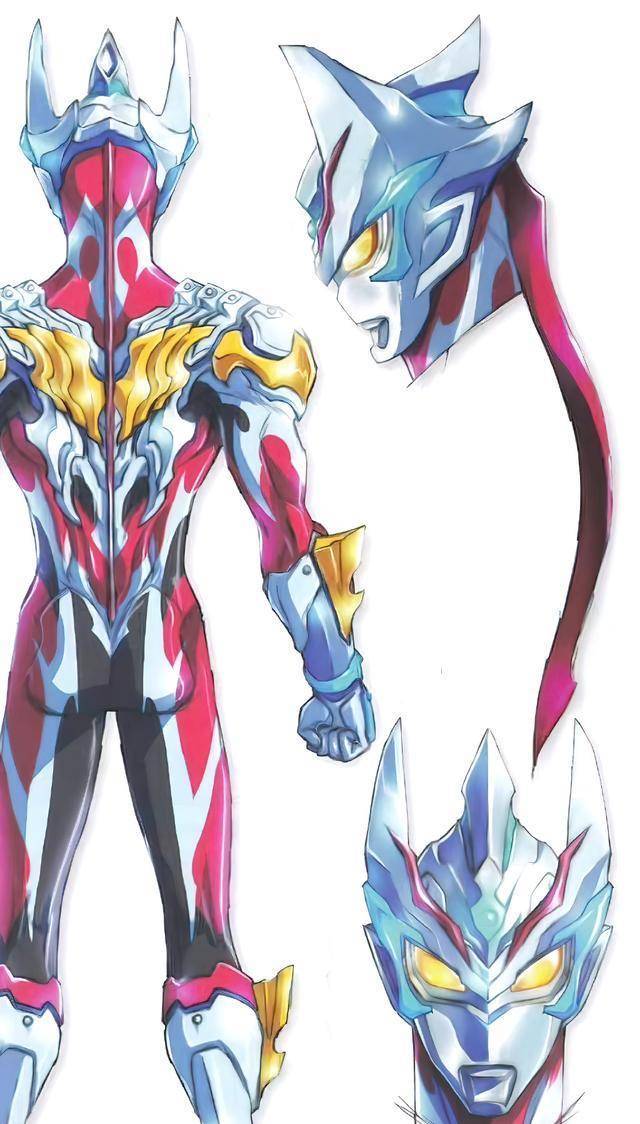 泰迦奥特曼双形态皮套与令迦设计稿公开剧中小老虎年轻了两千岁_造型