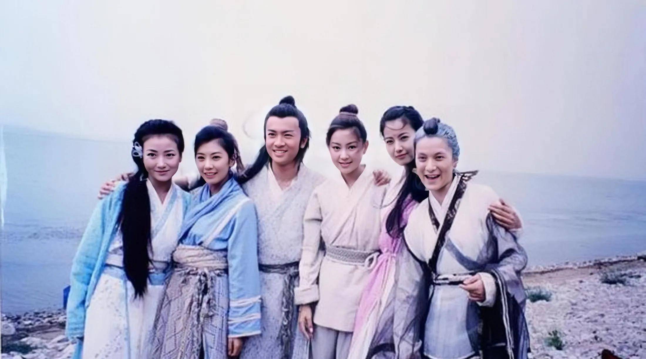 苏有朋版本《倚天屠龙记》,最美的还是黄衫女_贾静雯_张无忌_美人