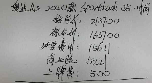 奥迪a3裸车价12万吗?奥迪a3低配落地价14万真的吗_搜狐汽车_搜狐网