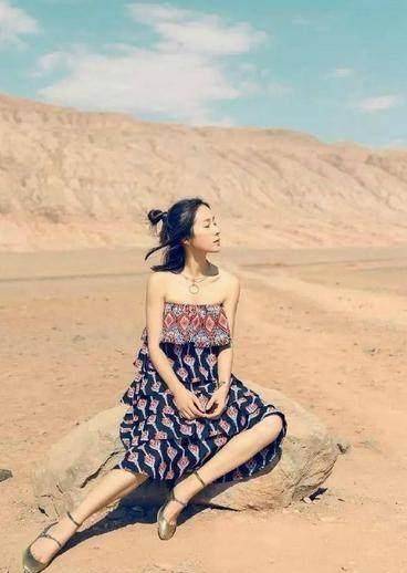 江一燕被古龙捯饬的那么美,林更新怎么就不为所动呢?_发型_黑色_印花