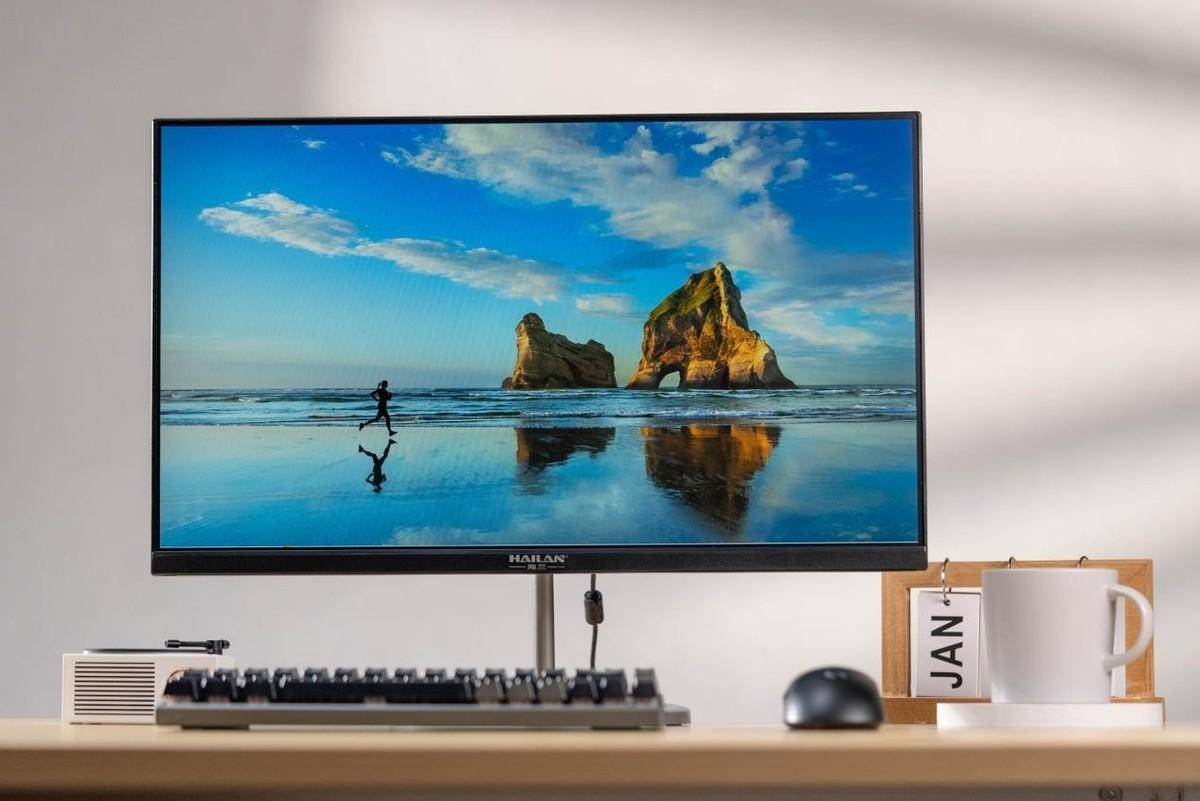 电脑一体机更受青睐 海兰qd40大屏微边框办公优选_用户_性能_运行