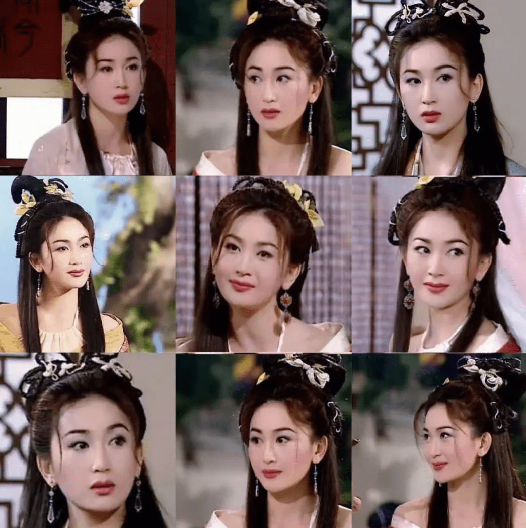 如果说傅艺伟的妲己是全方位的六边形战士,那温碧霞的妲己则是在妩媚