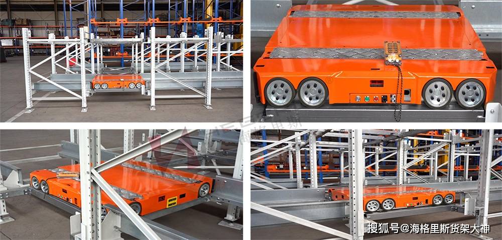 轨道式托盘四向穿梭车仓储设备高端定制|高精度换轨自由调度的四向