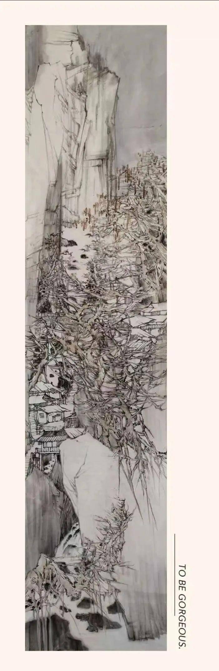 赵建华水墨丹青之《龙州长卷》