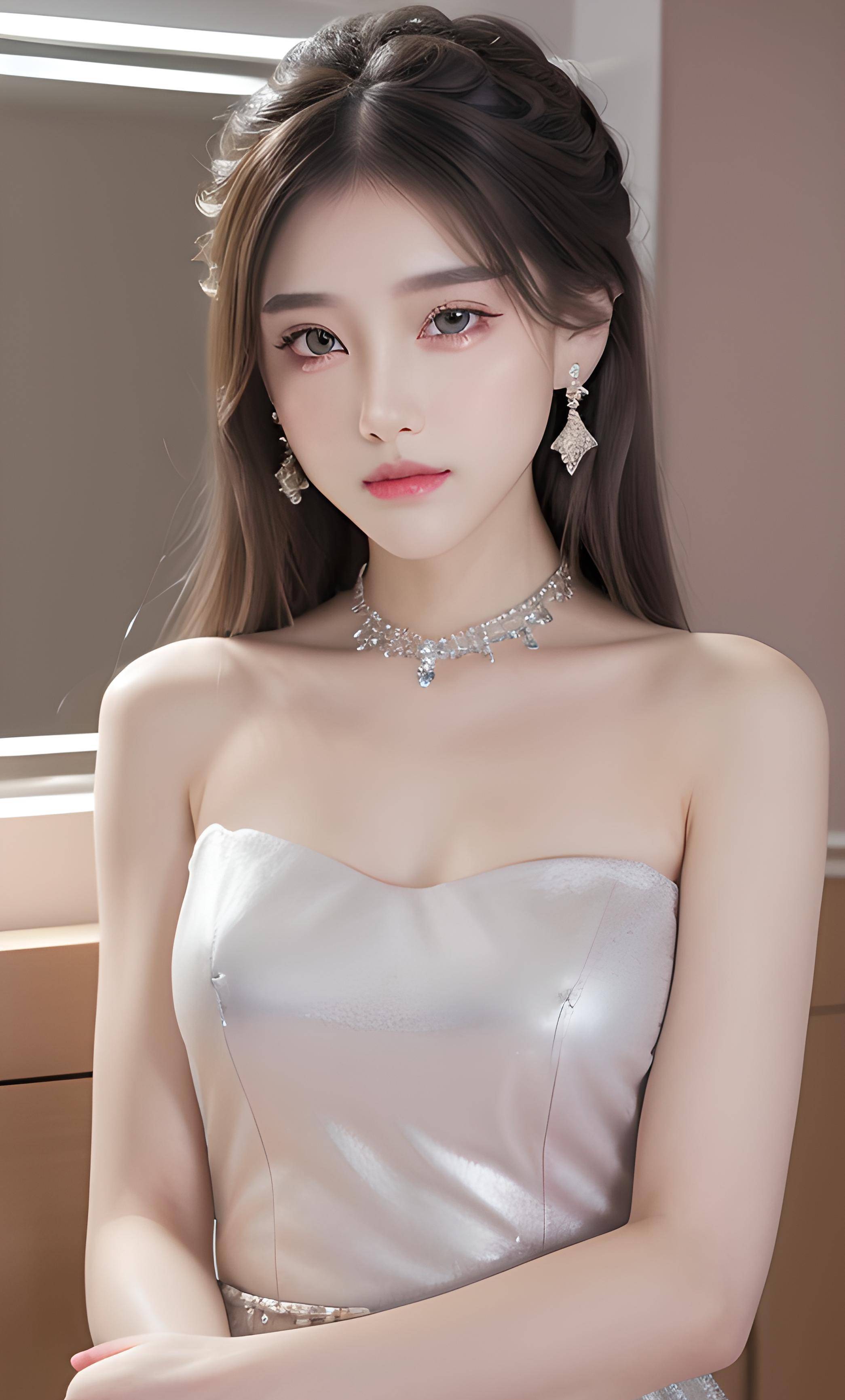 顶级礼服,御姐风,美照_美女_穿着_发型