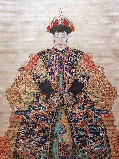 清朝二十六皇后画像一览