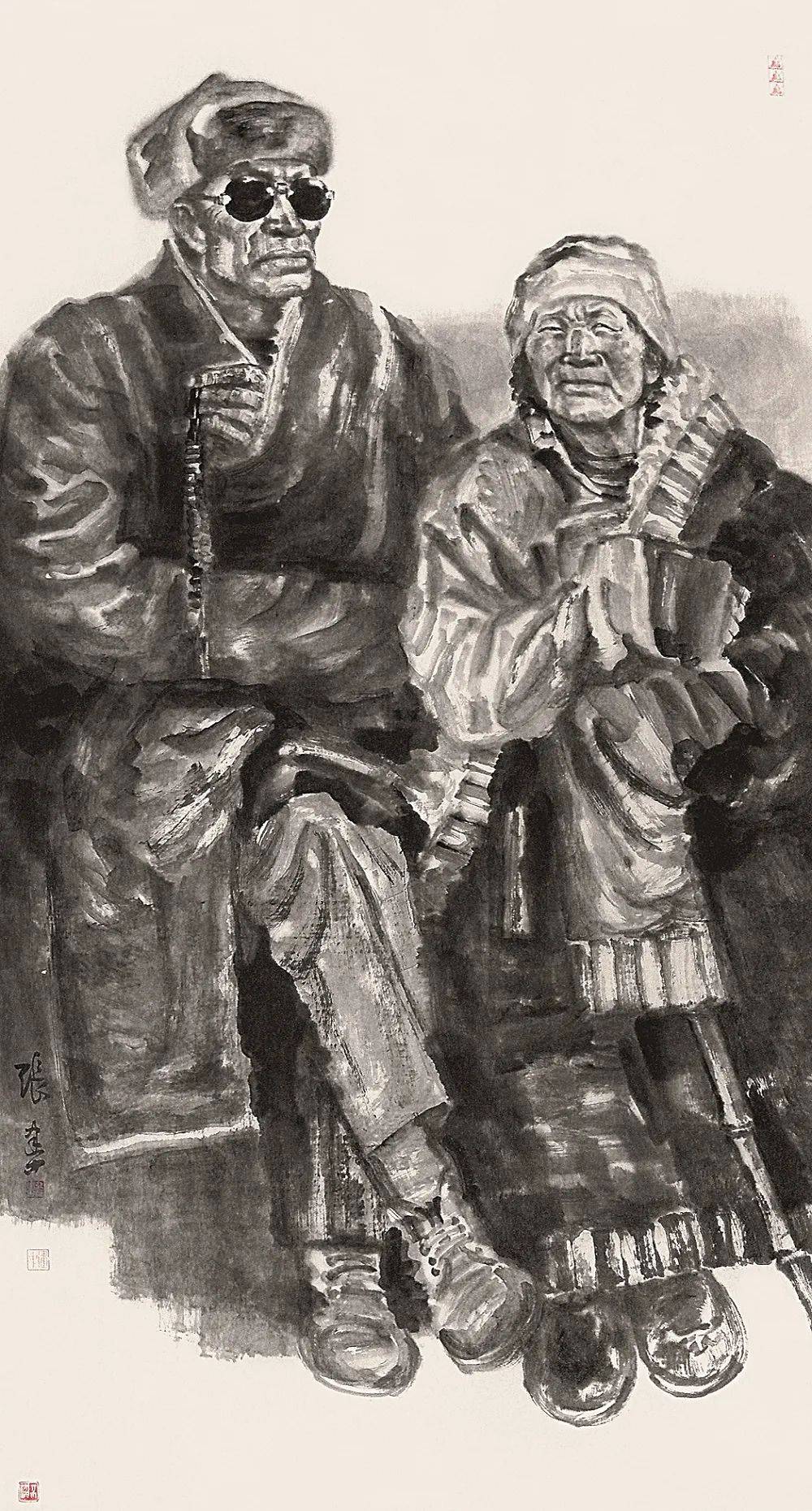 张建中|水墨之境-2023年度中国当代书画名家作品鉴赏_全国_cm_书法