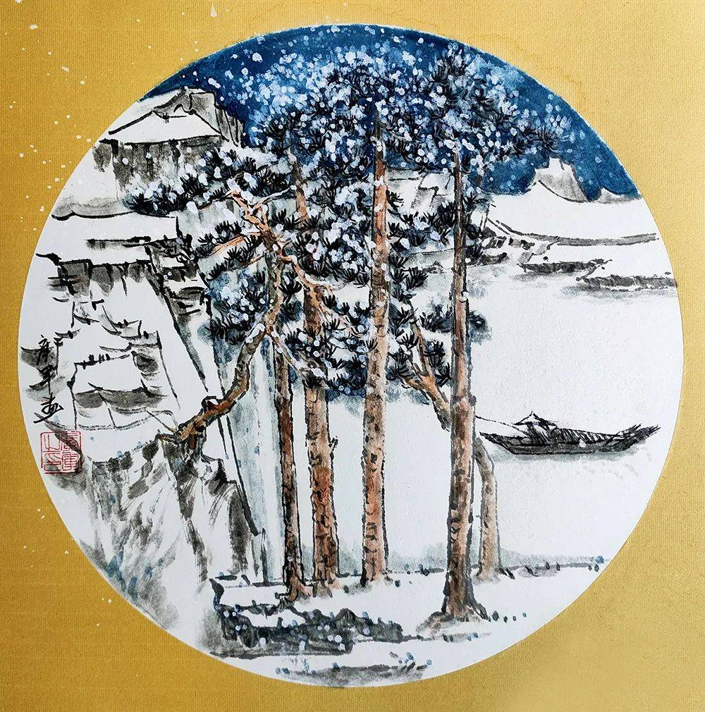 张广军 |大道至简—2023年度中国书画名家作品鉴赏_艺术_美术_油画