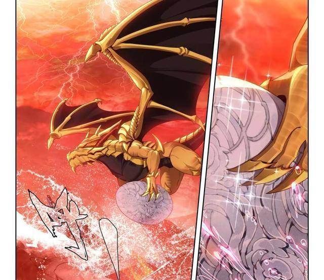 终极斗罗:古月娜化为龙蛋,唐舞麟变身金龙王,救妻